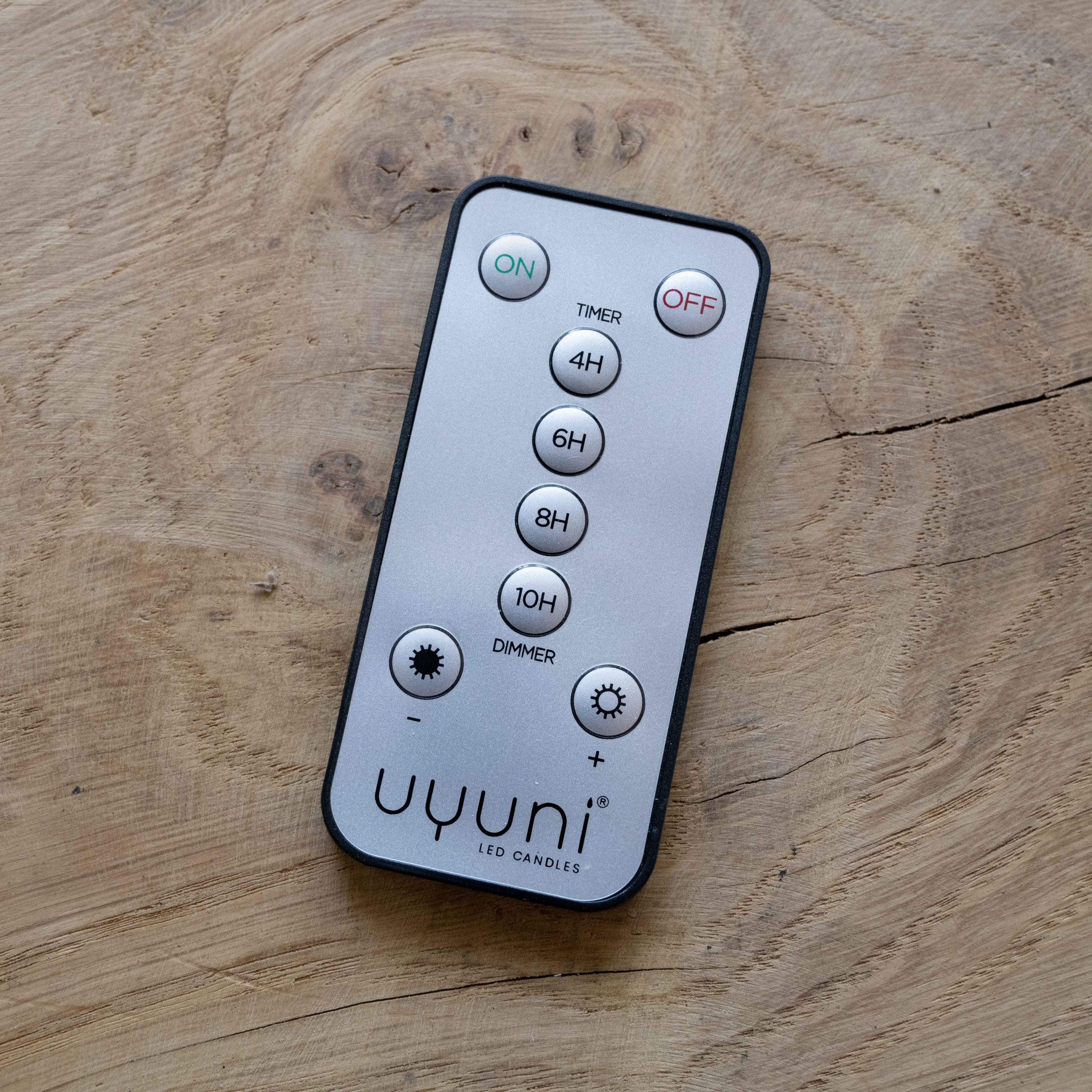 Afstandsbediening voor LED kaarsen van het merk UYUNI - Ore Design