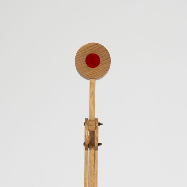 THE ORE LUNAR - leeslamp met rood tafelblad en voet - Afbeelding 5